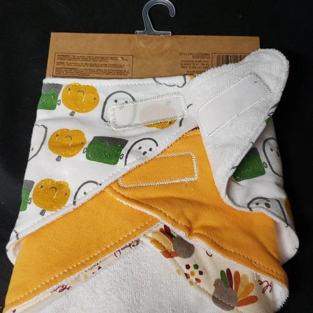 Chickpea Fall Festive Pack, 3-pack Bandana Bib Set